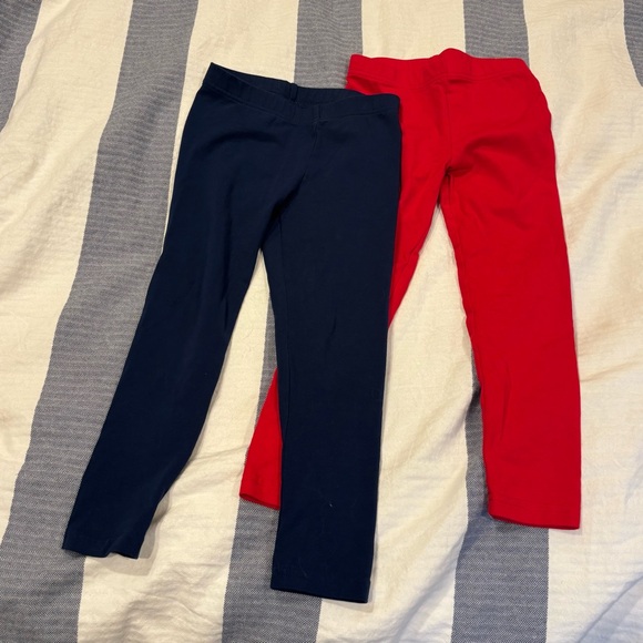 Carter's Navy & Red Kids Leggings - Picture 2 of 3